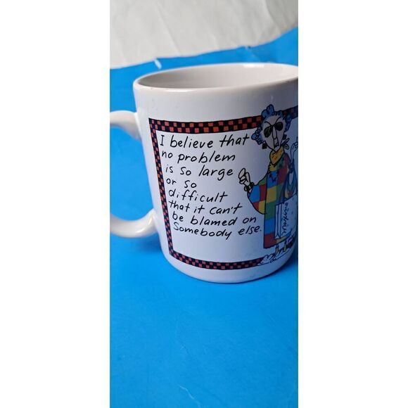 Maxine Hallmark Shoebox Greetings Retired Coffee Mug No Problem  Funny - Picture 3 of 3